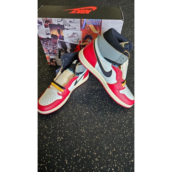 Air Jordan 1 Retro High OG SP Union LA Chicago Shadow Size 11.5 Men - Picture 7 of 10